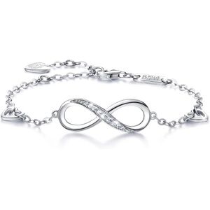 Sterling Infinity Bracelet